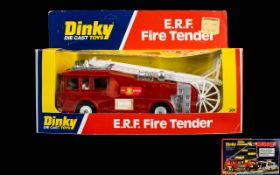 Dinky Diecast Scale Model E.R.F Fire Tender - No 266.