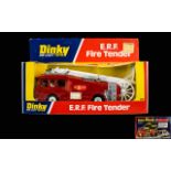 Dinky Diecast Scale Model E.R.F Fire Tender - No 266.