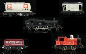 Model Train Interest Hornby And Airfix- Small Collection Of Mixed Trains And Carriages.