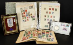 A Large Stamp Album Containing Numerous Loose Sheets Containing mostly 19th/early 20th century