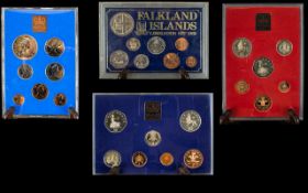 Royal Mint Issued 1972 Proof Coin Set ( 7 ) Coins In Total.