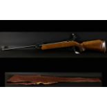 Air Rifle - Anschutz Mod 335 Air Rifle. Cal 4.5/.177. Length 43 Inches, Together With A Rifle Cover.