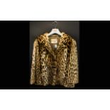 Ocelot Hip Length Jacket Size 10/12.