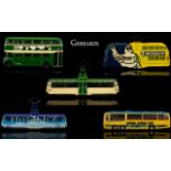 Corgi Classics Original Omnibus Company Collection of Diecast Model Trams / Coaches ( 5 ) In Total.