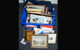 A Mixed Collection Of Ephemera To include a large quantity of early 20th century greetings card -