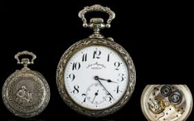 Doxa - Superb Quality Swiss Made Hand - Winding Goliath Pocket Watch,