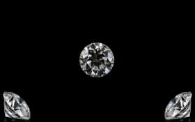 Amsterdam Diamond Center Encapsulated Single Stone Modern Brilliant Cut Round Diamond - High Grade