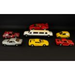 A Mixed Collection Of Model Cars Seven items in total to include Burago Lamborghini,