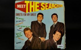 The Searchers Autographs on L.P. 'Meet The Searchers'. Signed on reverse to include Tony Jackson,