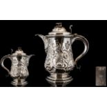 John James Keith Large and Impressive Solid Silver Lidded Tankard of Excellent Proportions and Size,