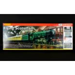 Model Train Interest - OO Gauge Hornby R1039 Flying Scotsman Train Set.