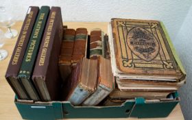 A Mixed Collection OfLate 19th/Early 20th Century Books Varying condition,