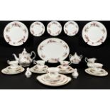 Royal Albert 'Lavender Rose' Dinner & Tea Service.