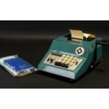 Olivetti Summa Prima 71/20 Decimals L.S.D Manual - Metal Adding / Listing Machine, In As New