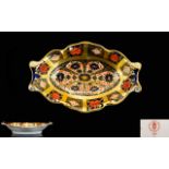 Royal Crown Derby Old Imari Pattern and Gold Band Pin Dish, Pattern 1128 & Date 1988. 5.