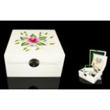 A Handpainted Jewellery/Keepsake Box, Thomas Pacconi Classics,