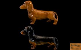 Beswick - Ceramic Dog Figures ( 2 ) In Total.