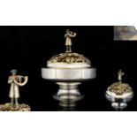 Superb Quality Gilt Silver 'Aurum Ripon' Limited Edition Centrepiece Designed By Hector Miller &