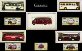 Corgi Classics Ltd and Numbered Edition Collection of Diecast Models - Public Transport Coaches ( 5