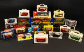 A Large Mixed Collection Of Boxed Diecast Models A varied lot to inlcude, Corgi, D599- AEC Bus,