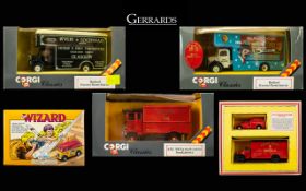 Corgi Classics Collection of Diecast Commercial Scale Models ( 5 ) Models In Total.