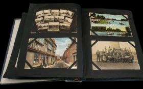 A Postcard Album Containing Approx 150 Mixed Cards to include topographical, British Seaside,