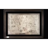 John Pinches Large & Impressive Royal Geographical Limited Edition Sterling Silver Map of the World.