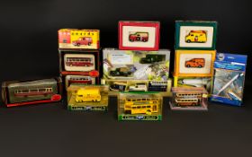 A Collection Of Eleven Die Cast Models All boxed and unused To include Corgi 98755 'The Hotspur'