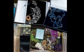 A Large Quantity Of Costume Jewellery A varied lot to include,