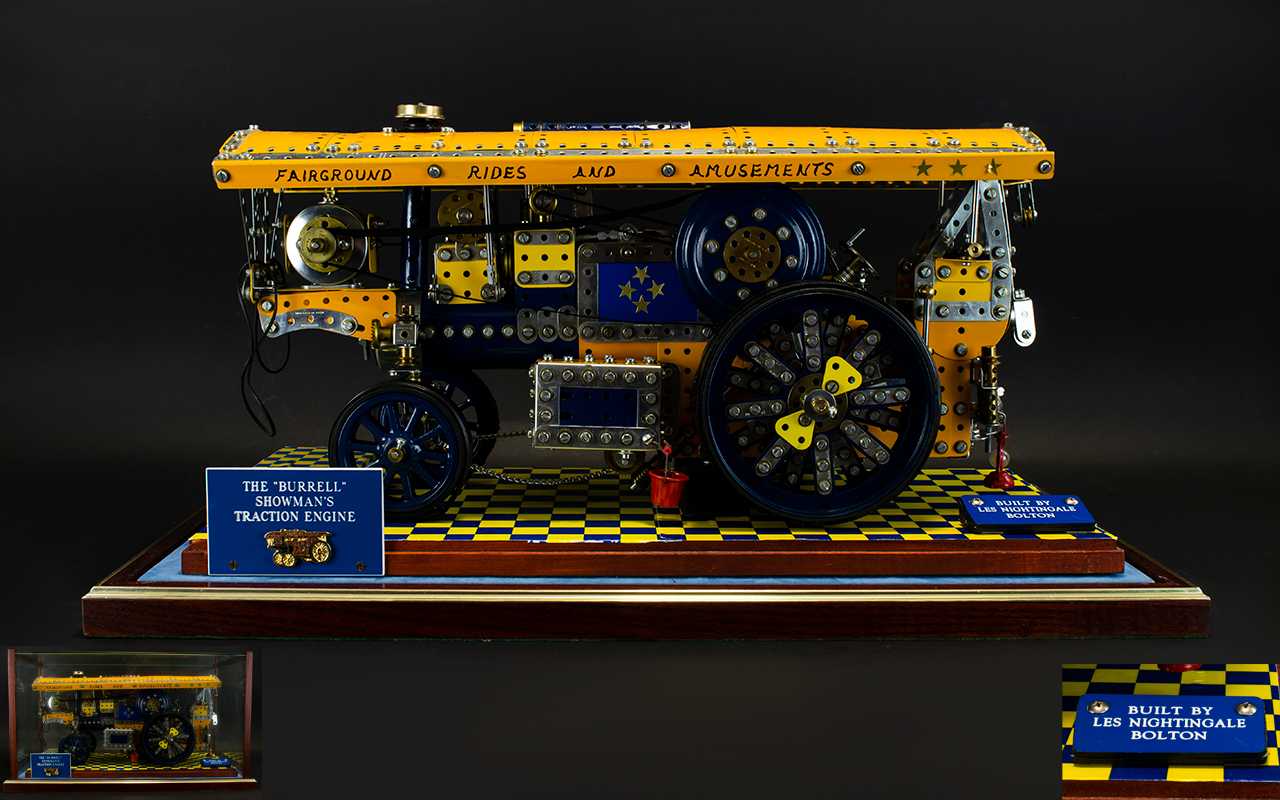 Meccano Interest Scratch Built Model Of