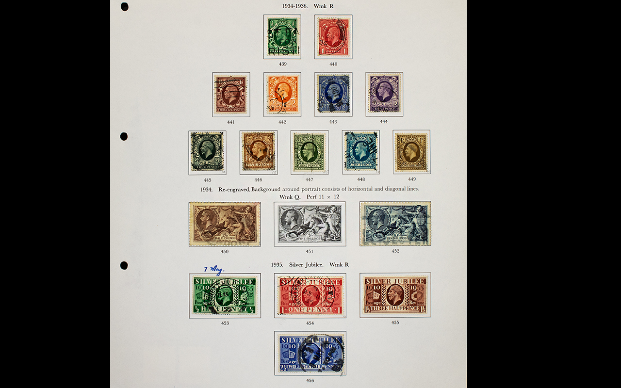 Stanley Gibbons Four Ring Album with sev - Image 2 of 7