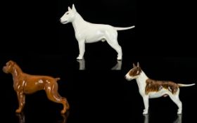 Three Beswick Ceramic Dog Figures Each in very good condition,