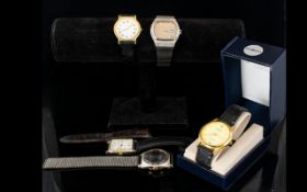 A Collection Of Gents Fashion Watches Five in total, varying condition,