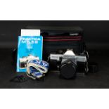 Praktika MTL 5B 35mm SLR Camera Along With Accompanying Accessories To include 35mm camera,