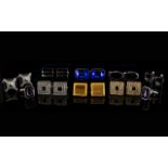 A Good Collection of Gents Dress Cufflinks ( 10 ) Pairs of Gents Cufflinks In Total.