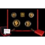 United Kingdom Ltd Edition Gold Proof Sovereign Four Gold Collection for 1991.