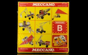 Meccano B Brand New Boxed Set Complete with original cellophane intact, serial number 086401,