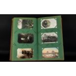 Early 20th Century Postcard Album Containing Approx 250 cards,