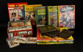 Mixed Lot Of Ephemera, To Include A Collection Of Cigarette Cards,