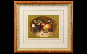 Marie Graves Original Watercolour Still Life An original work on watercolour paper framed and