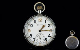 Helvetia - British World War II Military Pocket Watch. c.1940's.