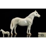 Beswick Horse Figure - Connemara Pony - Grey colour way ' Terese of Leam ' Model No 1641.