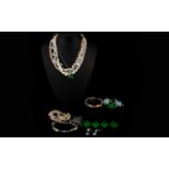 Good Quality Collection of Costume Jewellery, Includes Tibetan Silver Items, Pearl Necklaces,