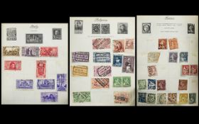 Small Royal mail stamp album, with good selection of older stamps.