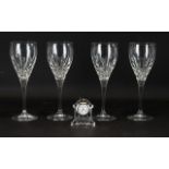 Waterford Crystal Set Of Four Nocturne W