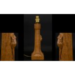 Robert Thompson Mouseman Hand Carved Oak