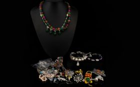 Good Collection of Costume Jewellery, In