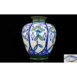 James Plant & Sons Hand Painted Vase, Pa