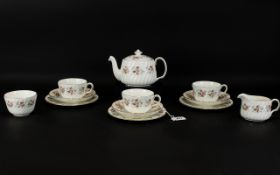 Minton 'Spring Bouquet' Part Tea Service