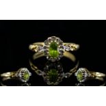 Ladies - Fancy Shank 9ct Gold Peridot an